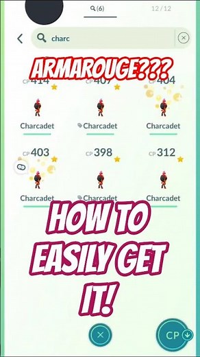 How To Evolve Charcadet Into Armarouge