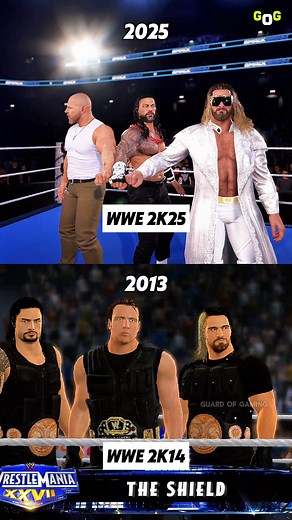 940K views · 9.4K reactions | The Shield first video game appearance vs WWE 2K25 #gaming #wwe | Guard Of Gaming | Facebook