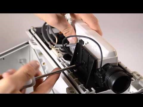 AXIS Corridor Format Bracket A installation