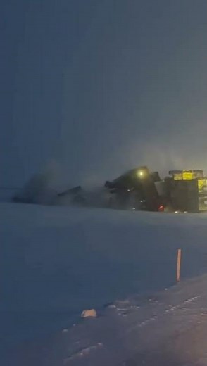 Doyon 26 Oil Rig Tips Over on North Slope