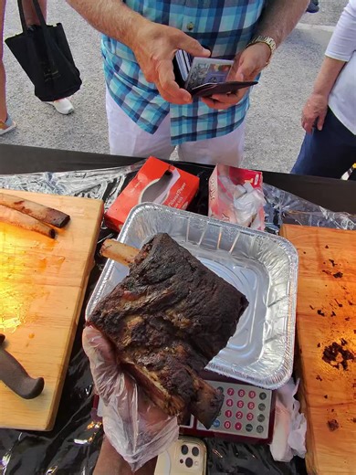 Delicious Beef Ribs at South Florida Farmers Market