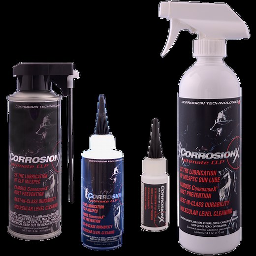 CorrosionX Ultimate CLP cleaner lubricant and protectant for firearms – Corrosion Technologies