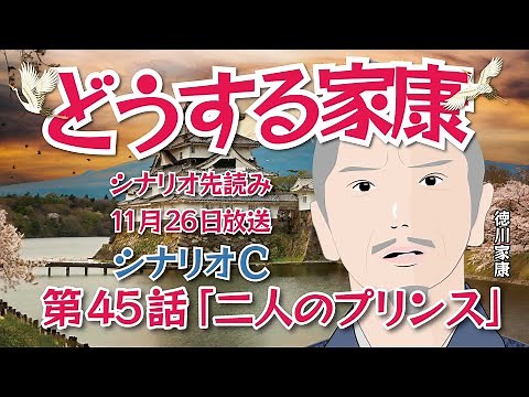 NHK大河ドラマ どうする家康 第45話 シナリオC「二人のプリンス」 ドラマ展開・先読み解説 この記事はドラマの行方を一部予測してお届けします 2023年11月26日放送予定