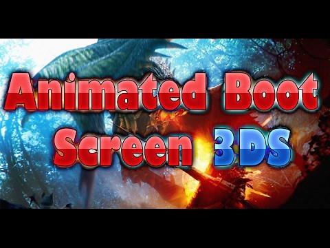 Animated Boot Screen for Nintendo 3DS running Luma Custom Firmware - BootAnim9 + makeanim + ban9comp