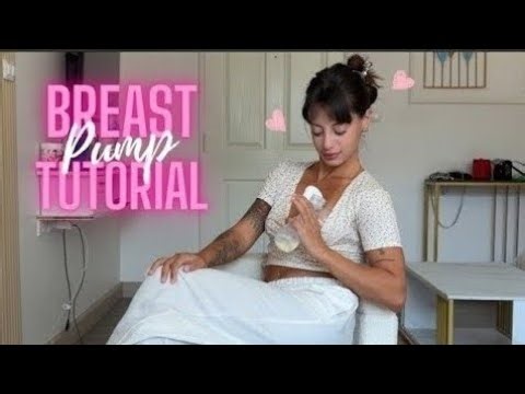 4K Breastfeeding Pump Tutorial with Milk | Pump with Maddie | Educational video for Moms