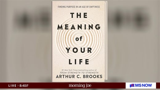 Arthur Brooks on why his new book is a 'guidebook for finding meaning' in life