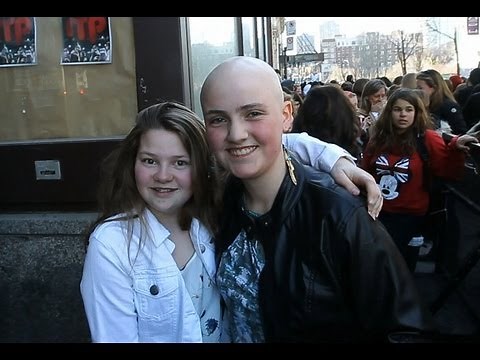 One Direction meets a beautiful fan