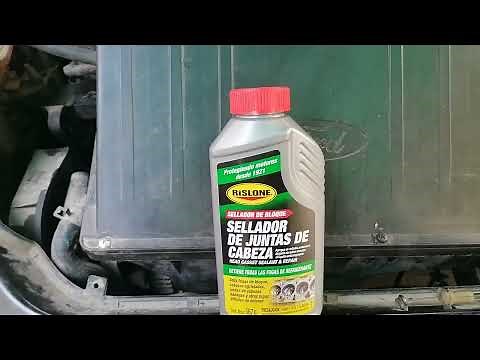 Como aplicar, sellador para grietas de cabeza de motor, rislone