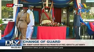 6.1K views · 114 reactions | Change of Guard for Kenya Defence Forces as Gen. Samson Mwathethe hands over to Gen. Robert Kibochi. | NTV Kenya | Facebook