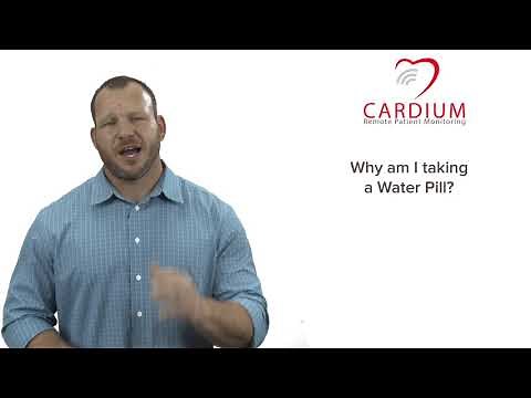 Why am I taking a Water Pill?