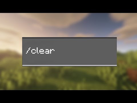 How to use the /clear Command in Minecraft Bedrock