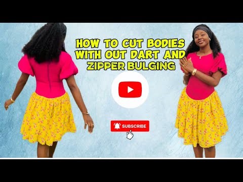 HOW TO SEW A PERFECT FITTING SUNDRESS | ELIMINATE ZIPPER BULGE + DARTED BODICE TUTORIAL📍📍📍📍📍📍