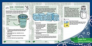 Ice Fishing Science Experiment