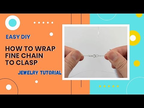 Attaching Fine Chain to Clasp Without Soldering - Easy DIY Jewelry Tutorial