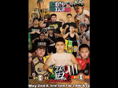 LIVE: Cero Miedo III Boxing Tournament | Icon Boxing Denver | May 3rd Fight Night