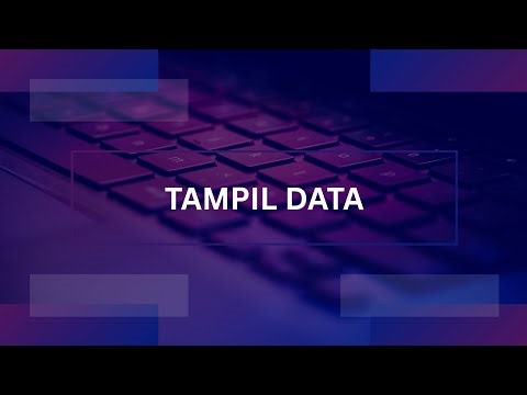 Tampil data dengan di sublime text