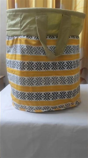 Laundry Bag #laundrybag #sewingtips #homemade #sewingtutorial #diy #sewingideas