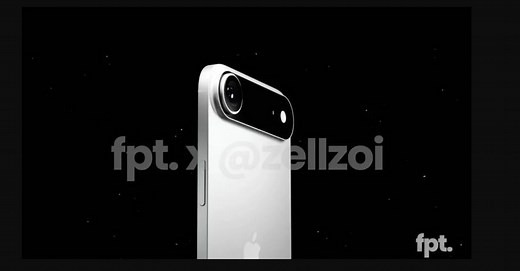 Shockingly thin body: insider shows possible look of iPhone 17 Air