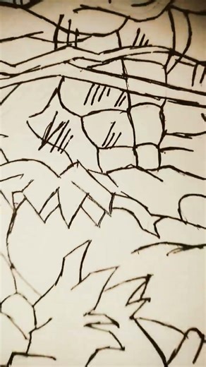 jiren Goku fight drawing