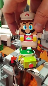 LEGO Super Mario fire suit SPEEDRUN !!! #shorts