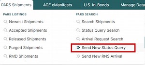 Status Query Feature (CBSA Shipments) - BorderConnect Wiki