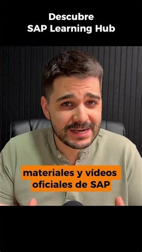 Descubre el SAP Learning Hub