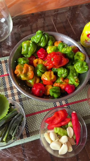 Daddy's Delicious Pepper Sauce Recipe (Nutribullet Method)