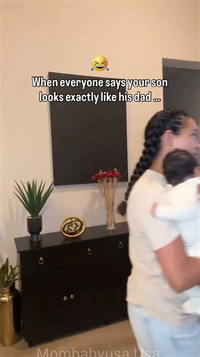 I carried him for 9 months just for everyone to say 'he's his daddy's twin.'I don't see it...