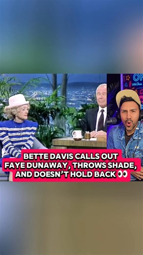 385K views · 11K reactions | Bette Davis calls out Faye Dunaway, throws shade, and doesn’t hold back  | Pop Off with Chris Sapphire | Facebook