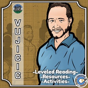Nick Vujicic Activities - Social Studies Reading, Slides & Body Biography