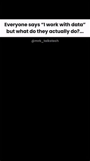 Mr.K | Data Engineer on Instagram: "Follow @mrk_talkstech for more info #DataCareers #DataRoles #DataProfessionals #DataEngineering #DataScience data analyst role, data engineer role, data scientist role, machine learning engineer, analytics engineer, data architect, BI developer, data product manager, responsibilities comparison, data team structure, modern data teams, data workflows, analytics stack, data pipelines, dashboards and reporting, machine learning lifecycle, data architecture, stake