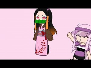 How to make nezuko in Gacha club