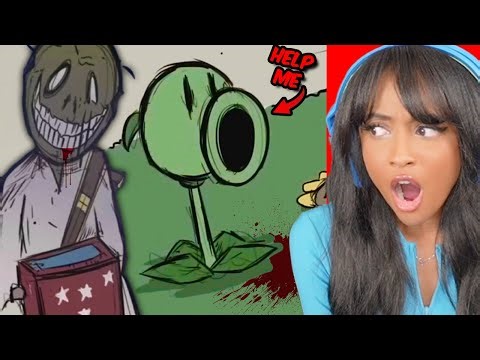 Through the Eyes of the Plant is TERRIFYING!! | Plants vs Zombies Horror AU [Reaction]