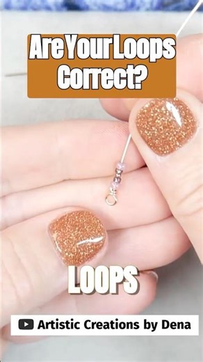 Perfecting Your Jewelry Loops: A Quick Guide #shorts