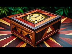 Etsy Woodworking Project for Beginners: Time Capsule Box