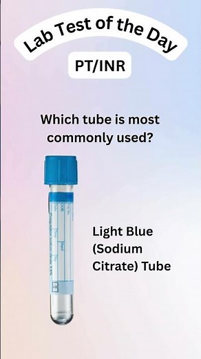 🧪 Lab Test of the Day: PT/INR