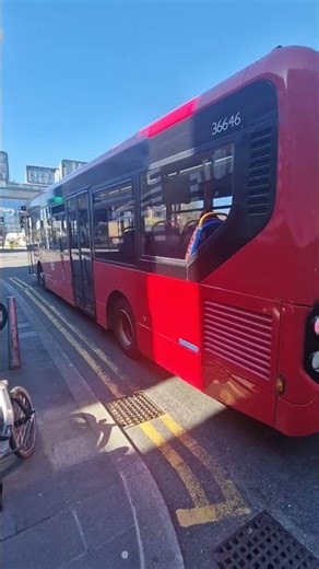 Couple of buses at Woolwich Arsenal Station, 1.6K subs special!