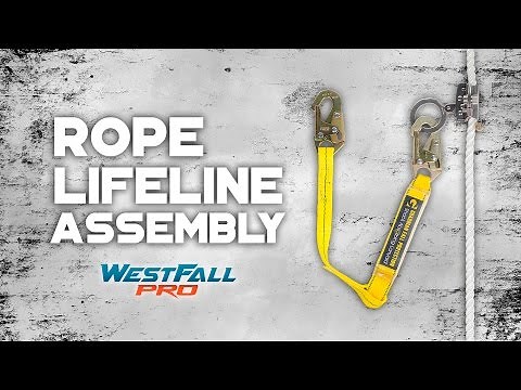 WestFall Pro Backup Lifeline and Rope Grab Assembly