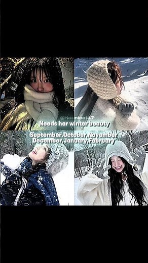 EVERY SUMMER BEAUTY NEEDS HER WINTER BEAUTY☀️❄️ #trending #edit #fypシ゚viral #aesthetic