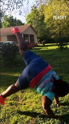 She delivered a ten out of ten performance! 🤣 #cartwheels #fails #funny #gymnastics #shorts