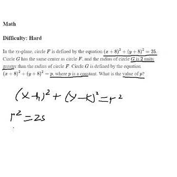Circles With Different Radii On The Math SAT Explained! #satprep #maths #collegeprep