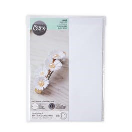 Sizzix 8 1/4-inch x 11 3/4-inch Surfacez Shrink Plastic - White