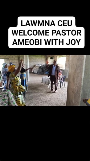Joy as Children rejoice in welcoming The Apostolic Church Nigeria LAWMNA Territory Child Evangelism Unit (CEU) Secretary Pastor Isaac Ameobi to LAWMNA Secretariat. | The Apostolic Church Nigeria - LAWNA Public Relations