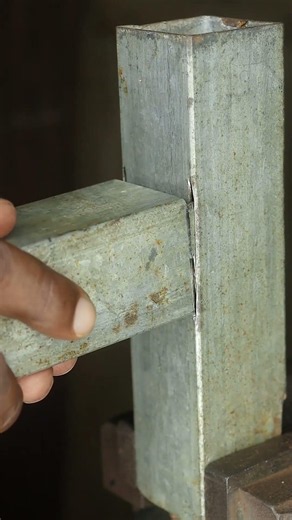 How to Make a Removable T-Joint for Square Tubing! 🛠️