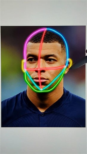 how to Draw mbappe #art #drawing #mbappe #football #tutorial