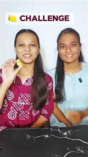 😳🍋Lemon Challenge Without Any Reaction
