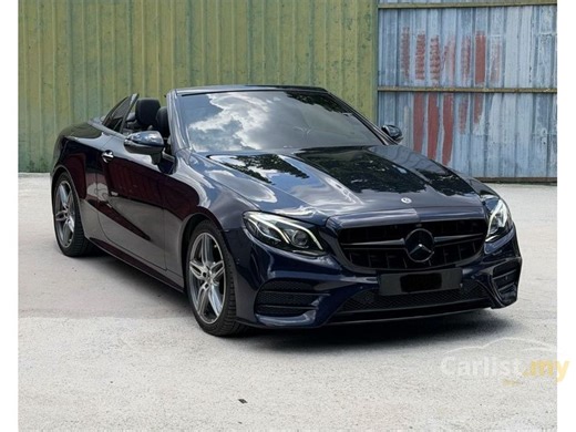 Used 2017 Mercedes-Benz E300 Cabriolet 2.0 Convertible (1 OF 1 in MALAYSIA) - Carlist.my