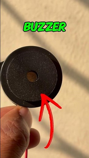 How Does A Buzzer Work 🔈 #shorts #buzzer
