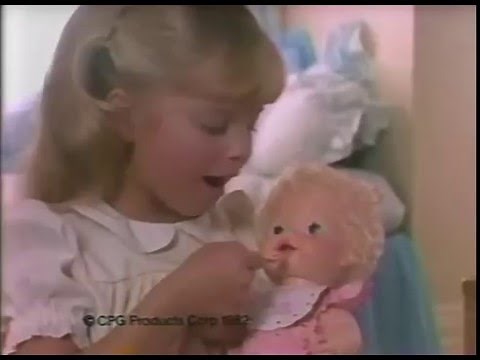 80's Ads: Kenner Baby Alive Doll 1982