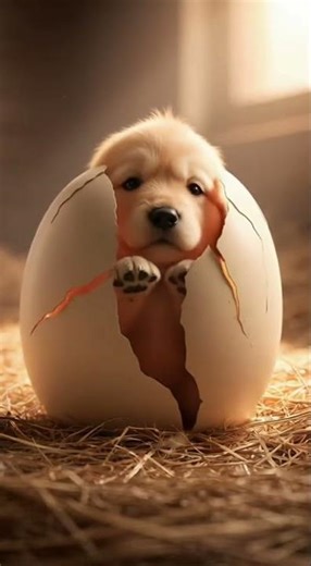 😭Witnessed the Puppy's Birth from the Egg! My Sweetest Baby!🐾#dog #puppy #funny #pets